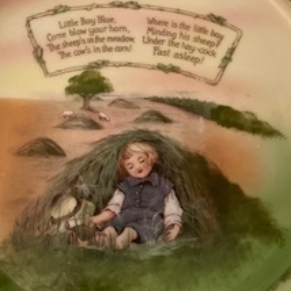 Vintage "Little Boy Blue" Baby Dish - Picture 2 of 6